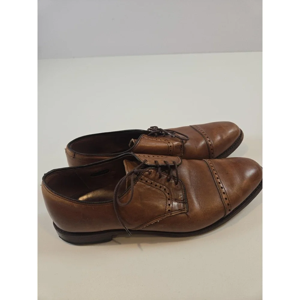 Allen Edmonds Brown Clifton 3338 Derby 11.5D Brown